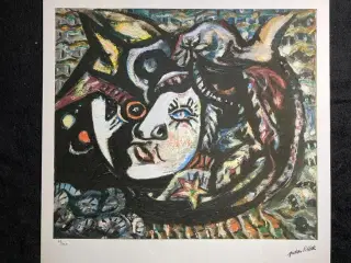 Jackson Pollock - Litografisk kunst tryk