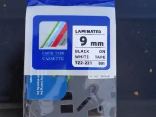 Kassette til Brother labelprinter
