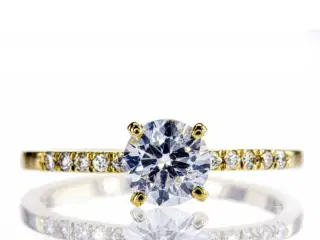Naturlig Diamantring 1.15ct