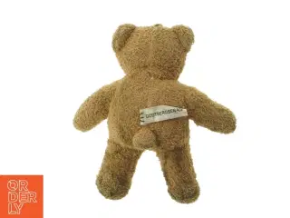 Tøjdyr bamse med dansk flag fra Godtbergsen (str. 12,5 cm)