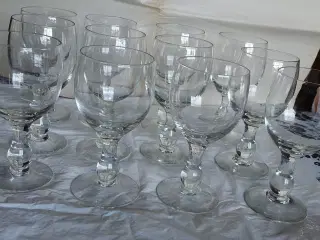 12 stk. ballon glas - Kastrup år 1934