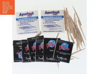 Samling af Planet Hollywood tandstikker pakker (str. 5 cm)