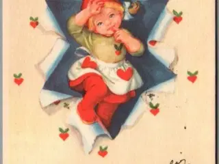 Illa - Glædelig Jul - Stender Serie 658 - Postkort - Brugt