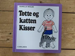 Gunilla Wolde Totte og katten kisser Bog nr.6