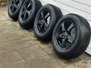 Vinterdæk på alufælge