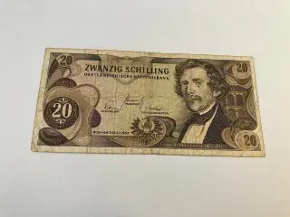 20 Schilling Austria 1967