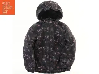 Vinterjakke med blomsterprint fra Me Too (str. 128)