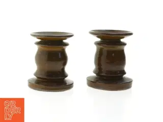 Keramiske lysestager fra K&#228;hler (str. Ø. 7 cm længde. 9 cm)
