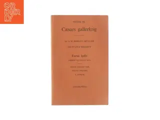 Notor til Cæsars gallerkrig af A. W. Herløv-Müller og Julius Nielsen (Bog)