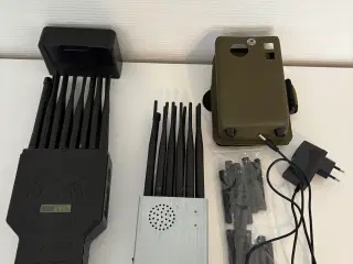 Kraftig jammer tager 10 signaler