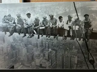 Plakat: Frokost over New York, 1932