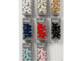 Assorterede Klips 40x70 mm - 80 stk. i Guldfarvet Metal