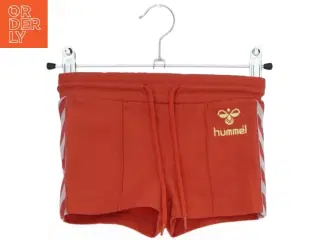 Røde shorts med hvide detaljer fra Hummel fra Hummel (str. 92)
