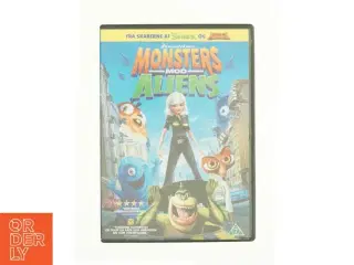 Monsters mod aliens fra DVD