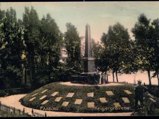 Faaborg - Krigergravene - Stender 3669 - Ubrugt
