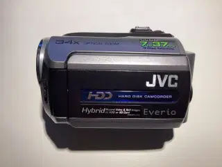 Pænt og velfungerende JVC HARD DISK videokamera