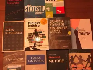 Studiebøger til finansbachelor og økonom