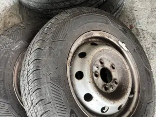 5x118 fælge og dæk stålfælge Med camper Van dæk