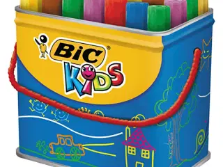 BIC Decoralo Jumbotusch, streg 4 mm, ass. farver, 30stk./ 1 ds.