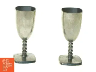Metalglas (2 stk) fra Penter (str. 9 x 4 cm)