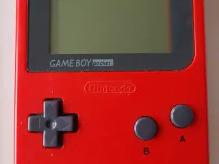 Nintendo Gameboy Pocket, Red