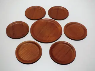 Coastere i presset teaktræ