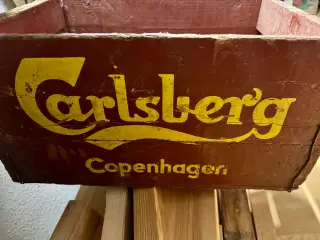 Carlsberg, Aabybro Bryggeri, trækasse i grøn farve