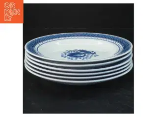 Royal Copenhagen Aluminia Tranquebar frokosttallerkener (str. Ø 21 cm)