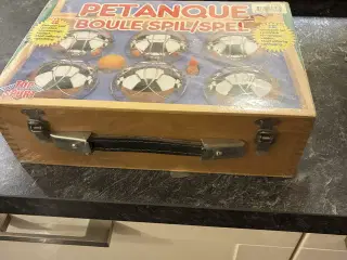 Petanque Boules Spil Sæt i Trækasse