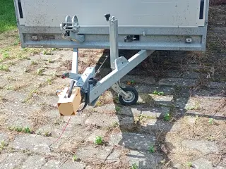 3t trailer står som ny.m.ramper
