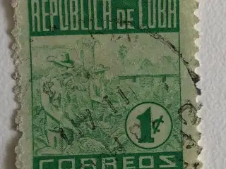 Frimærke, Cuba/USA 