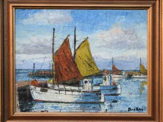 Maleri af Kunstneren Brehn