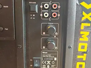 Logitech Højtalere + Trust Subwoofer