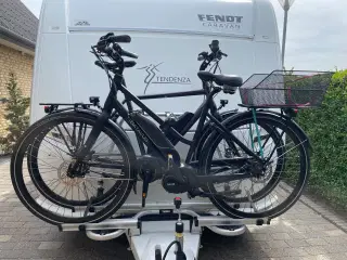 Cykelholdet til campingvogn 