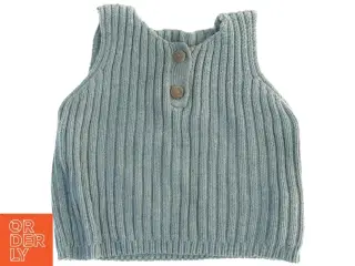 Strikket vest (str. 30 x 27 cm)