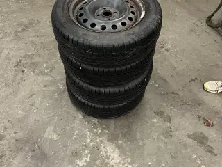 Dæk med fælge 4x100