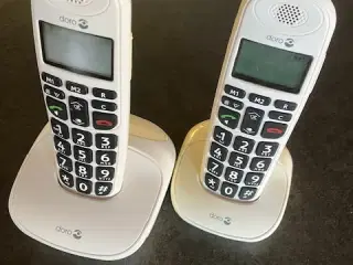 Telefoner til fastnet - Doro Phone Easy 100 W