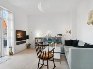Stor lejlighed på Trøjborg med 2 altaner