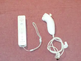 Nintendo Wii controller med Nunchuck 