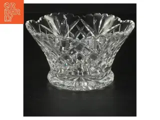 Krystal skål (str. Ø 13 cm)