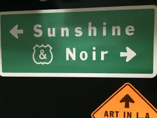 Plakat Lousiana" Sunshine-Noir"