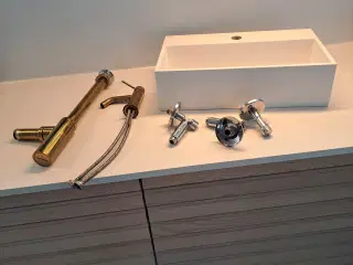 Designvask m. armatur