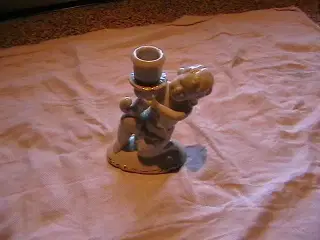 Figur/Lysestage Ældre. 185 kr + porto