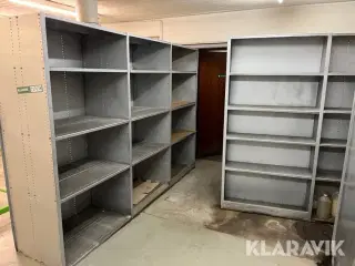 Stålreol 2 styk