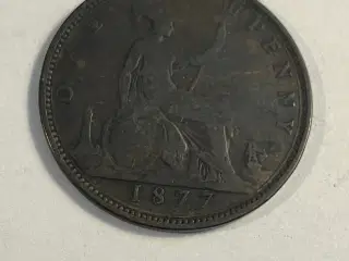 One Penny 1877 England
