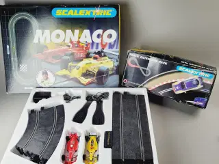 ⭐️· Scalextric Monaco banesæt med udvidelsespakke