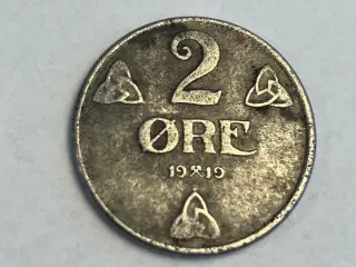 2 Øre 1919 Norge