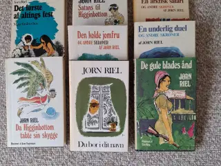 8 stk. Jørn Riel Romaner