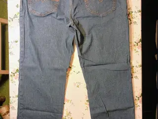 Pierre Cardin Dijon jeans, W 42, L 32, blå/sort  
