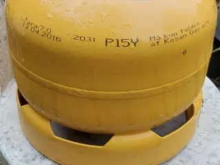 Gasflaske 5kgs fyldt 